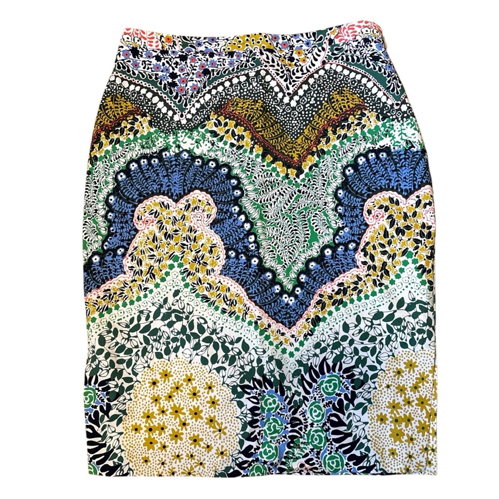 Anthropologie Moulinette Souers Paisley Skirt